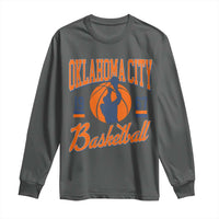 Retro Oklahoma City Basketball Long Sleeve Shirt Vintage OKC Since 1967 Hoops Lover Sports Fan - Wonder Print Shop