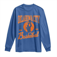 Retro Oklahoma City Basketball Long Sleeve Shirt Vintage OKC Since 1967 Hoops Lover Sports Fan - Wonder Print Shop