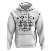 Declaration of Independence Sacred Honor Quote Graphic Hoodie Vintage 1776 to 2026 America Patriotic History