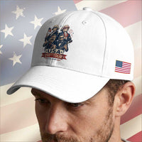 USA 250th Tour 2026 Founding Fathers Rock Concert Baseball Cap Funny Mount Rushmore Rock Stars Semiquincentennial