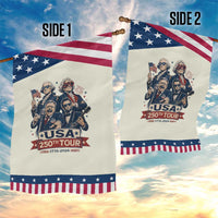 USA 250th Tour 2026 Founding Fathers Rock Concert Patriotic Garden Flag Funny Mount Rushmore Rock Stars Semiquincentennial