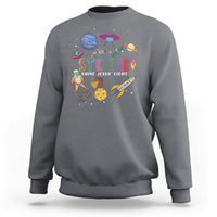 VBS Stellar Sweatshirt Stellar VBS Shine Jesus Light Vacation Bible School Space - Wonder Print Shop