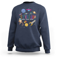 VBS Stellar Sweatshirt Stellar VBS Shine Jesus Light Vacation Bible School Space - Wonder Print Shop