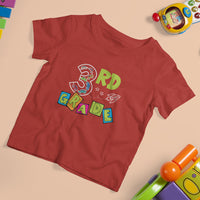 3rd Grade Cars T Shirt For Kid First Day Back To School Vehicles Toys Lover - Wonder Print Shop