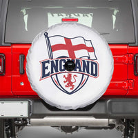 England Patriotic Crest St George Cross Flag Graphic Spare Tire Cover English Lion Crest Heritage Pride Souvenir