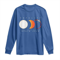 Spain Total Solar Eclipse 2026 Totality Long Sleeve Shirt Espana Travel Souvenir Astronomy Geek Gift