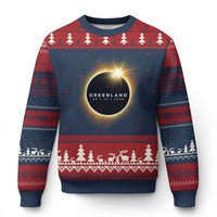 Greenland Total Solar Eclipse 2026 Ugly Christmas Sweater Path of Totality Astronomy Gift