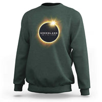 Greenland Total Solar Eclipse 2026 Sweatshirt Path of Totality Astronomy Gift