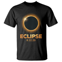 2026 Total Solar Eclipse T Shirt August 12 Totality Astronomy Souvenir