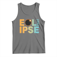 2026 Total Solar Eclipse Retro Typography Tank Top August 12 Totality Astronomy Gift