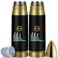 Cute Cartoon Puffins 2026 Total Solar Eclipse Bullet Tumbler August 12 Totality Funny Astronomy Gift