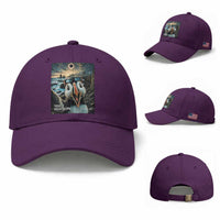 Puffin Selfie August 12 2026 Total Solar Eclipse Baseball Cap Funny Totality Photographic Astronomy Souvenir