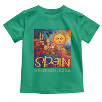 Spain 2026 Total Solar Eclipse Sun Face Graphic Toddler T Shirt Espana Totality Travel Memorabilia Astronomy Geek Gift