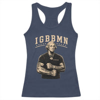 IGBBMN Buff George Washington Parody Racerback Tank Top It’s Gonna Be Bad Funny Ironic Patriotic Founding Father