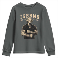 IGBBMN Buff George Washington Parody Youth Sweatshirt It’s Gonna Be Bad Funny Ironic Patriotic Founding Father