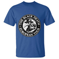 The Black Death European Tour 1347 T Shirt Funny Plague Doctor History Humor