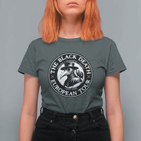 The Black Death European Tour 1347 T Shirt For Women Funny Plague Doctor History Humor