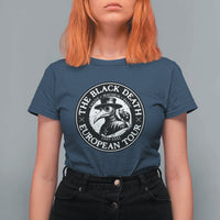 The Black Death European Tour 1347 T Shirt For Women Funny Plague Doctor History Humor