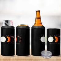 Iceland Total Solar Eclipse 2026 Totality 4 in 1 Can Cooler Tumbler Travel Souvenir Astronomy Geek Gift