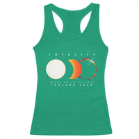 Iceland Total Solar Eclipse 2026 Totality Racerback Tank Top Travel Souvenir Astronomy Geek Gift