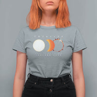 Iceland Total Solar Eclipse 2026 Totality T Shirt For Women Travel Souvenir Astronomy Geek Gift