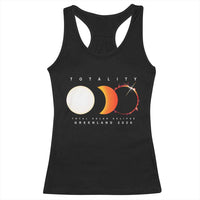 Greenland Total Solar Eclipse 2026 Totality Racerback Tank Top Travel Souvenir Astronomy Geek Gift