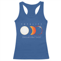 Greenland Total Solar Eclipse 2026 Totality Racerback Tank Top Travel Souvenir Astronomy Geek Gift