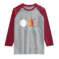 Greenland Total Solar Eclipse 2026 Totality Raglan Shirt Travel Souvenir Astronomy Geek Gift