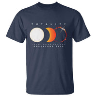 Greenland Total Solar Eclipse 2026 Totality T Shirt Travel Souvenir Astronomy Geek Gift