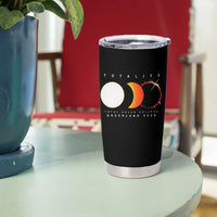 Greenland Total Solar Eclipse 2026 Totality Tumbler Cup Travel Souvenir Astronomy Geek Gift