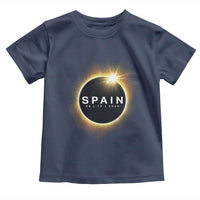Spain Total Solar Eclipse 2026 Toddler T Shirt Path of Totality Astronomy Gift