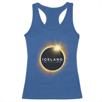Iceland Total Solar Eclipse 2026 Racerback Tank Top Path of Totality Astronomy Gift