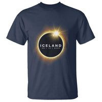 Iceland Total Solar Eclipse 2026 T Shirt Path of Totality Astronomy Gift