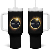 Iceland Total Solar Eclipse 2026 Tumbler With Handle Path of Totality Astronomy Gift