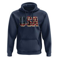 USA American Flag Basketball Hoodie For Sports Enthusiast - Wonder Print Shop