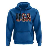 USA American Flag Basketball Hoodie For Sports Enthusiast - Wonder Print Shop