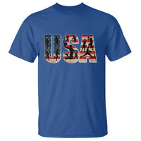 USA American Flag Basketball T Shirt For Sports Enthusiast - Wonder Print Shop