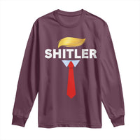 Funny Political Satire Long Sleeve Shirt Sarcastic Political Parody - Wonder Print Shop
