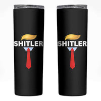 Funny Political Satire Skinny Tumbler Sarcastic Political Parody - Wonder Print Shop