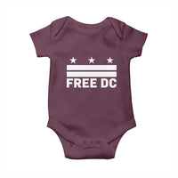 Free DC Baby Onesie Defend Washington D.C. Statehood Politics - Wonder Print Shop