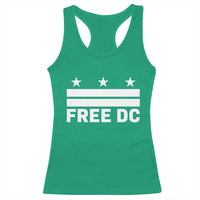 Free DC Racerback Tank Top Defend Washington D.C. Statehood Politics - Wonder Print Shop
