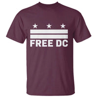 Free DC T Shirt Defend Washington D.C. Statehood Politics - Wonder Print Shop