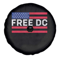 Free DC Patriotic Spare Tire Cover Defend Washington D.C. Statehood American Flag - Wonder Print Shop