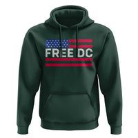 Free DC Patriotic Hoodie Defend Washington D.C. Statehood American Flag - Wonder Print Shop