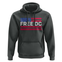 Free DC Patriotic Hoodie Defend Washington D.C. Statehood American Flag - Wonder Print Shop