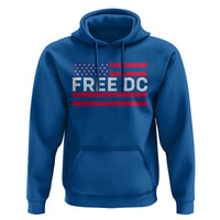 Free DC Patriotic Hoodie Defend Washington D.C. Statehood American Flag - Wonder Print Shop
