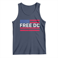 Free DC Patriotic Tank Top Defend Washington D.C. Statehood American Flag - Wonder Print Shop