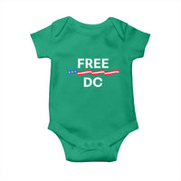 Free DC Baby Onesie Defend Washington D.C. Statehood Rights - Wonder Print Shop