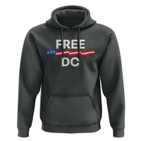 Free DC Hoodie Defend Washington D.C. Statehood Rights - Wonder Print Shop