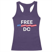Free DC Racerback Tank Top Defend Washington D.C. Statehood Rights - Wonder Print Shop